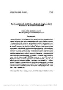 Őszi búzafajták növekedésdinamikájának vizsgálata eltérő N szinteken